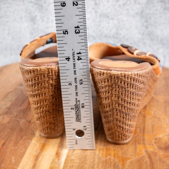 SPRING STEP..PLATFORM WEDGE..SANDALS / HEELS..ITALY..EUR 40/ US 9.5 - Picture 5 of 6